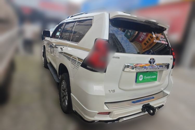 Used Toyota Prado 2018 3.5L Automatic TX-L with Rear-Mounted Spare Tire Rear Left 45 Deg