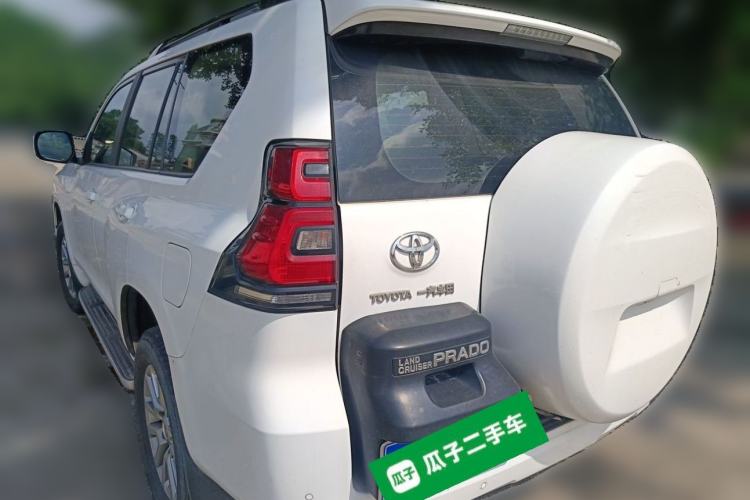 Used Toyota Prado 2018 3.5L Automatic TX-L NAVI with Rear-Mounted Spare Tire Rear Left 45 Deg