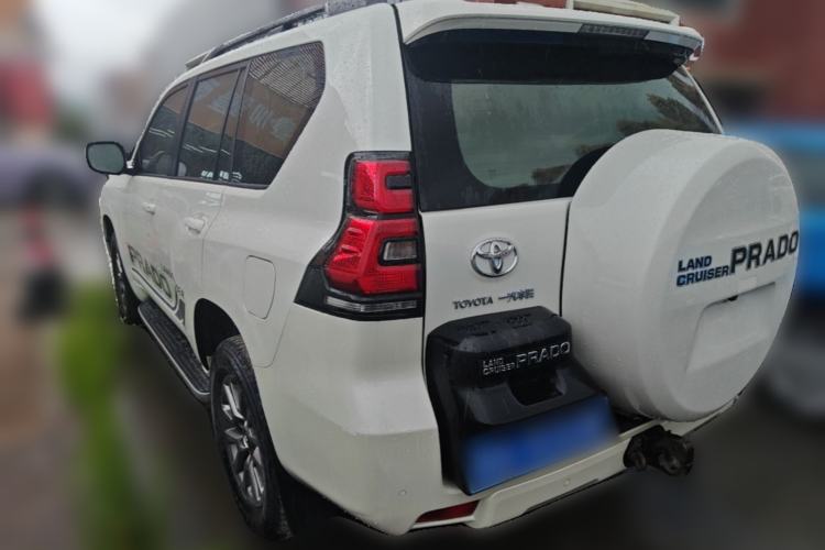 Used Toyota Prado 2018 3.5L Automatic TX-L with Rear-Mounted Spare Tire Rear Left 45 Deg