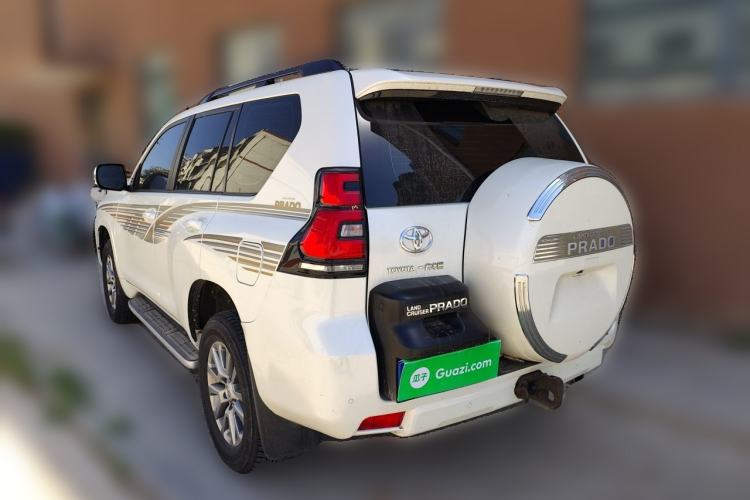 Used Toyota Prado 2018 3.5L Automatic TX-L NAVI with Rear-Mounted Spare Tire Rear Left 45 Deg