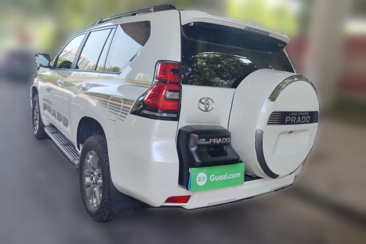 Used Toyota Prado 2018 3.5L Automatic TX-L with Rear-Mounted Spare Tire Rear Left 45 Deg