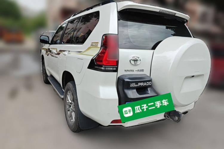 Used Toyota Prado 2018 3.5L Automatic TX-L with Rear-Mounted Spare Tire Rear Left 45 Deg