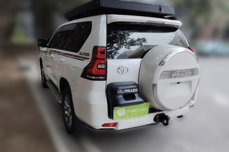 Used Toyota Prado 2018 3.5L Automatic TX-L with Rear-Mounted Spare Tire Rear Left 45 Deg