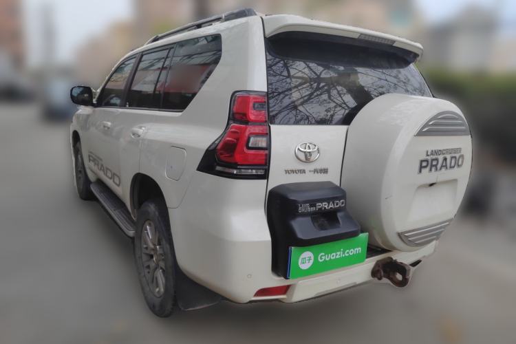 Used Toyota Prado 2018 3.5L Automatic TX-L with Rear-Mounted Spare Tire Rear Left 45 Deg