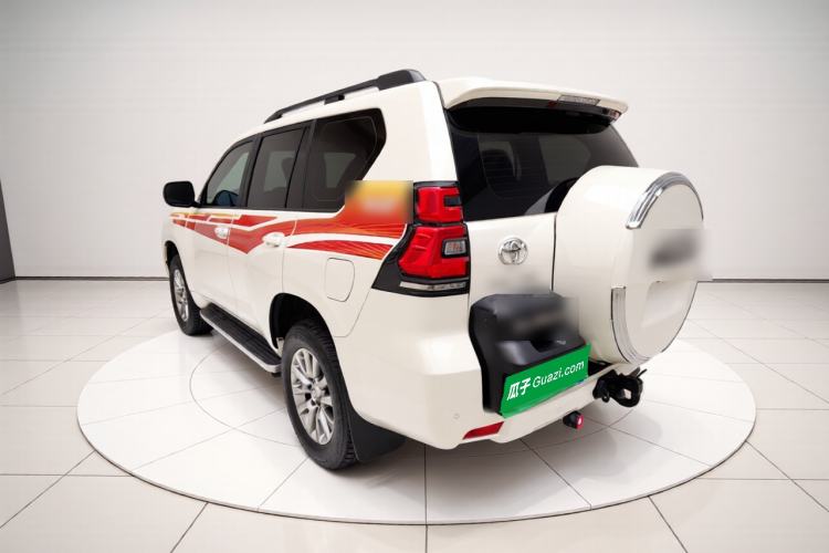 Used Toyota Prado 2018 3.5L Automatic TX-L NAVI with Rear-Mounted Spare Tire Rear Left 45 Deg