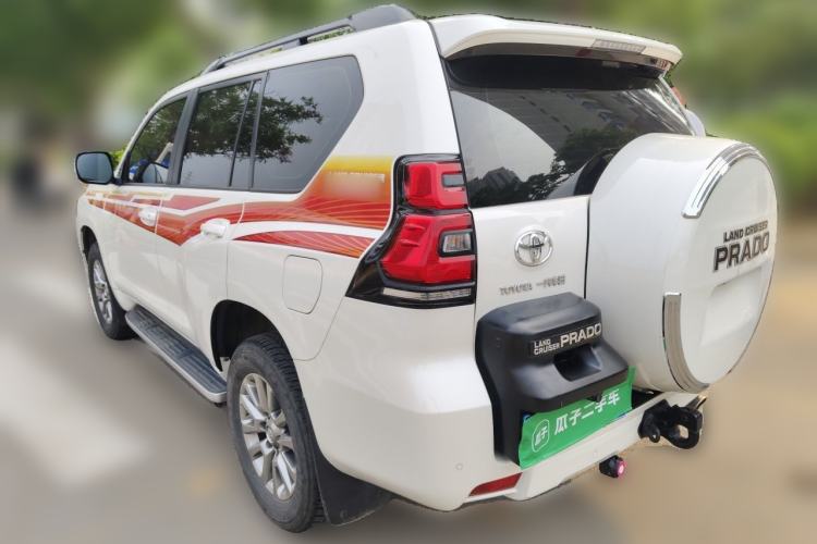 Used Toyota Prado 2018 3.5L Automatic TX-L NAVI with Rear-Mounted Spare Tire Rear Left 45 Deg