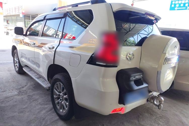Used Toyota Prado 2018 3.5L Automatic TX-L NAVI Rear Left 45 Deg