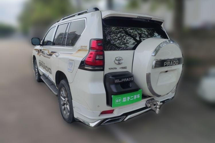 Used Toyota Prado 2018 3.5L Automatic TX-L NAVI with Rear-Mounted Spare Tire Rear Left 45 Deg