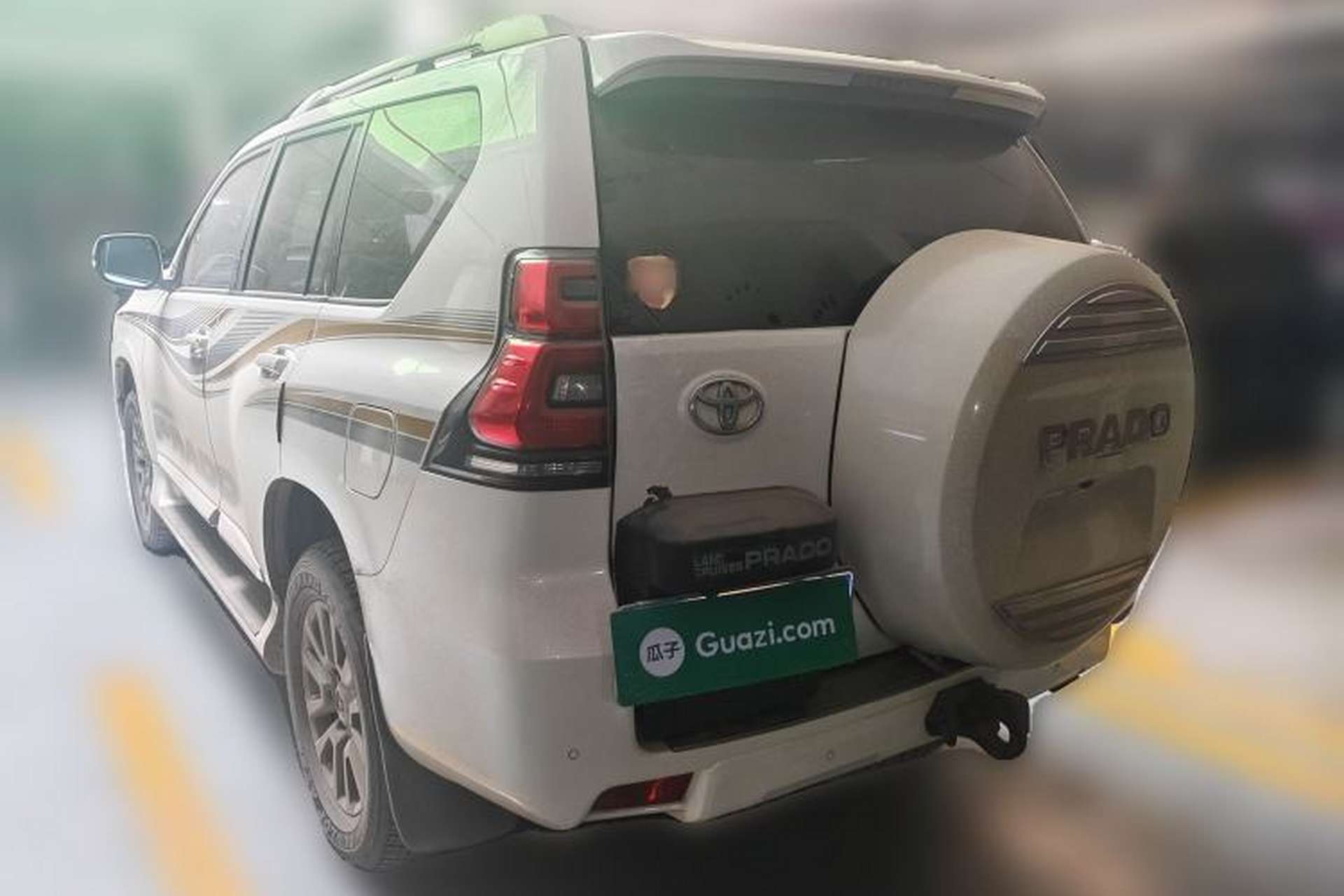 Used Toyota Prado  Rear Left 45 Deg