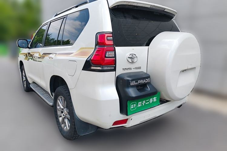Used Toyota Prado 2018 3.5L Automatic TX-L NAVI with Rear-Mounted Spare Tire Rear Left 45 Deg