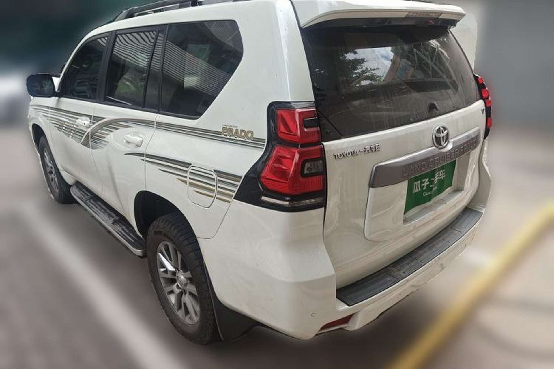 Used Toyota Prado 2018 3.5L Automatic TX-L Rear Left 45 Deg