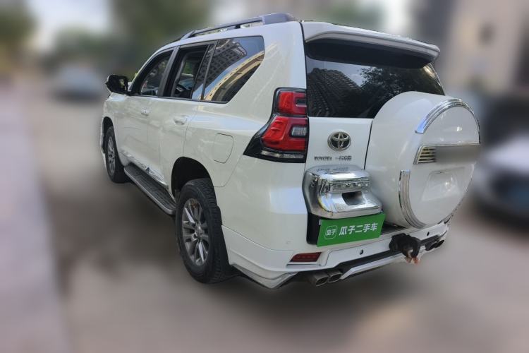Used Toyota Prado 2018 3.5L Automatic TX-L with Rear-Mounted Spare Tire Rear Left 45 Deg
