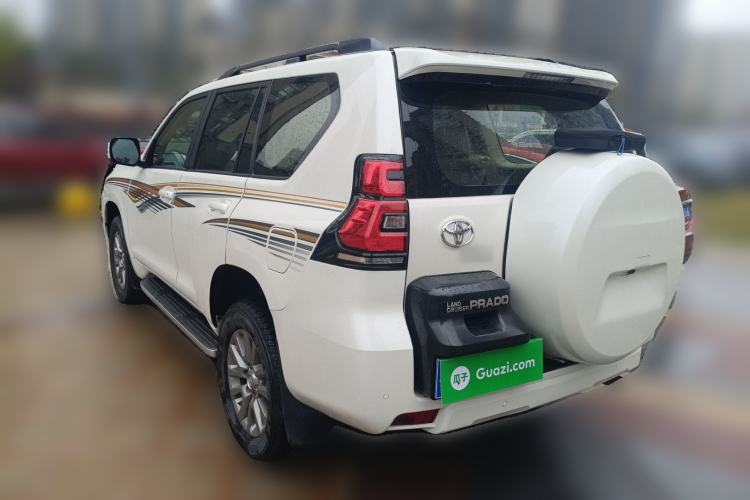 Used Toyota Prado 2018 3.5L Automatic TX-L with Rear-Mounted Spare Tire Rear Left 45 Deg