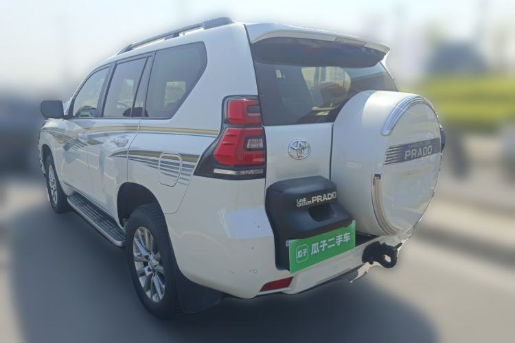 Used Toyota Prado 2018 3.5L Automatic TX-L with Rear-Mounted Spare Tire Rear Left 45 Deg