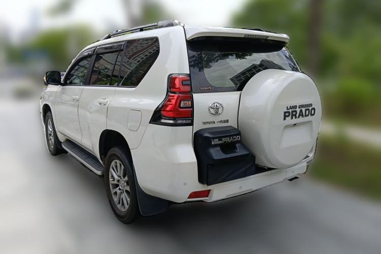 Used Toyota Prado 2018 3.5L Automatic TX-L with Rear-Mounted Spare Tire Rear Left 45 Deg