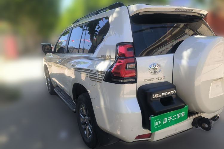 Used Toyota Prado 2018 3.5L Automatic TX-L NAVI with Rear-Mounted Spare Tire Rear Left 45 Deg