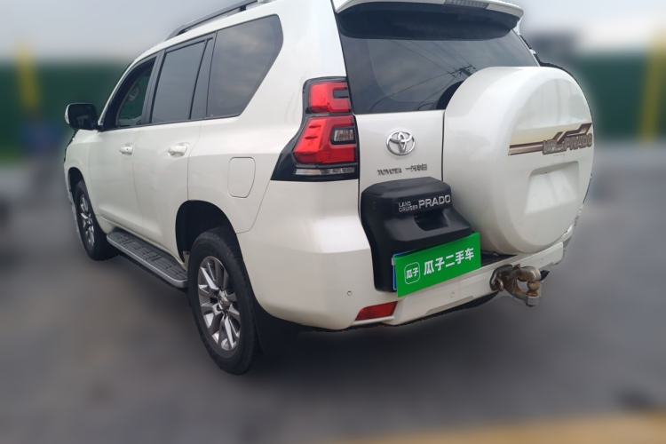 Used Toyota Prado 2018 3.5L Automatic TX-L with Rear-Mounted Spare Tire Rear Left 45 Deg