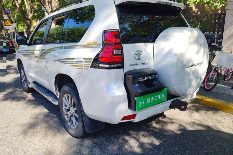 Used Toyota Prado 2018 3.5L Automatic TX-L NAVI with Rear-Mounted Spare Tire Rear Left 45 Deg