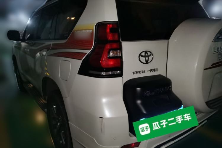 Used Toyota Prado 2018 3.5L Automatic TX-L with Rear-Mounted Spare Tire Rear Left 45 Deg