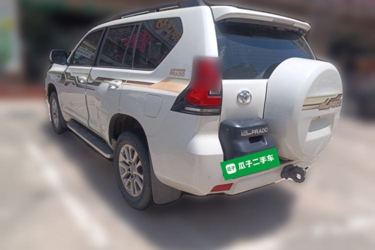 Used Toyota Prado 2018 3.5L Automatic TX-L NAVI with Rear-Mounted Spare Tire Rear Left 45 Deg