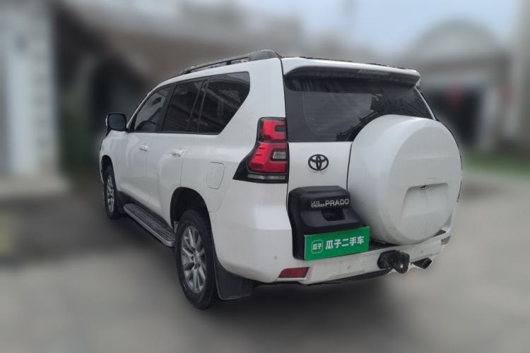 Used Toyota Prado 2018 3.5L Automatic TX-L NAVI with Rear-Mounted Spare Tire Rear Left 45 Deg