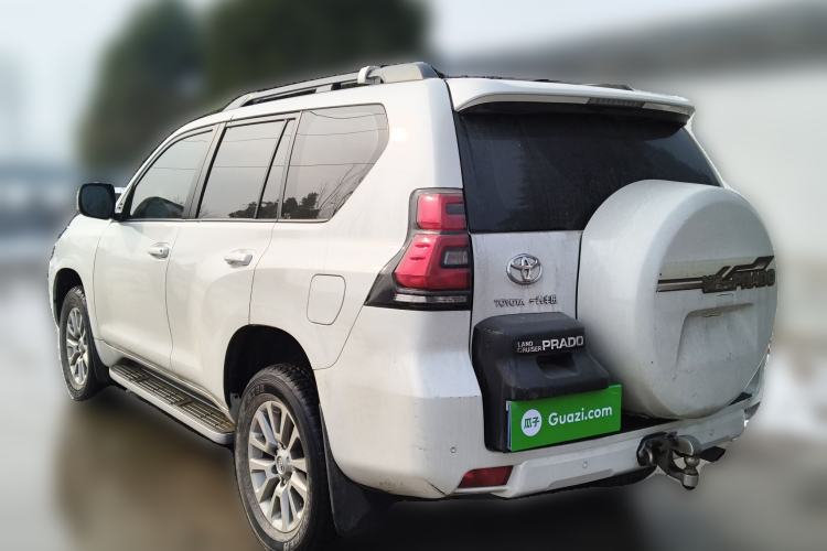 Used Toyota Prado 2018 3.5L Automatic TX-L with Rear-Mounted Spare Tire Rear Left 45 Deg