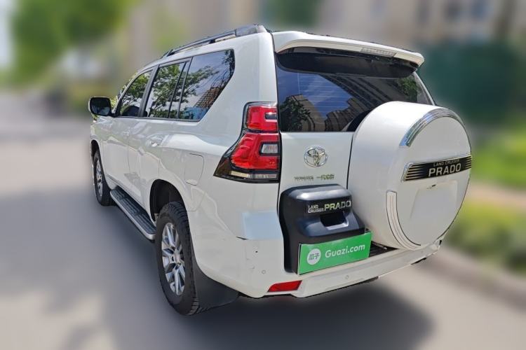 Used Toyota Prado 2018 3.5L Automatic TX-L with Rear-Mounted Spare Tire Rear Left 45 Deg