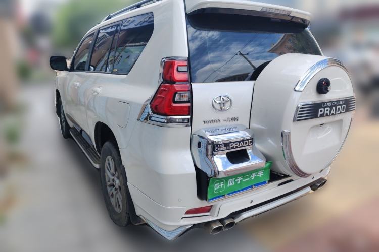 Used Toyota Prado 2018 3.5L Automatic TX-L NAVI with Rear-Mounted Spare Tire Rear Left 45 Deg