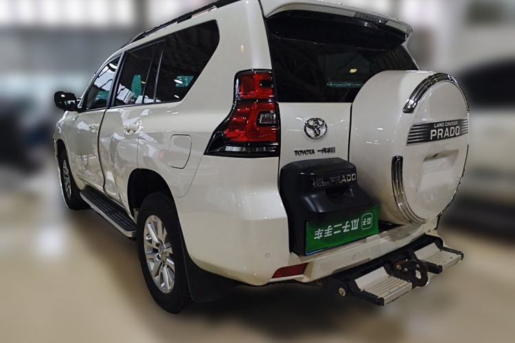 Used Toyota Prado 2018 3.5L Automatic TX-L NAVI with Rear-Mounted Spare Tire Rear Left 45 Deg