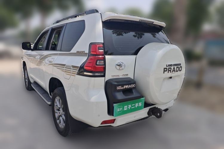 Used Toyota Prado 2018 3.5L Automatic TX-L with Rear-Mounted Spare Tire Rear Left 45 Deg