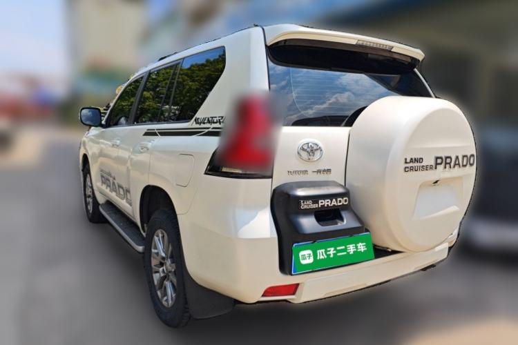 Used Toyota Prado 2018 3.5L Automatic TX-L NAVI with Rear-Mounted Spare Tire Rear Left 45 Deg