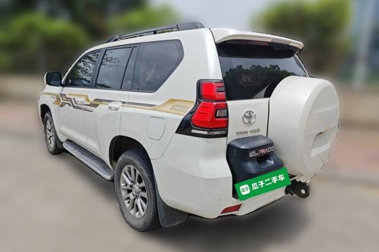 Used Toyota Prado 2018 3.5L Automatic TX-L with Rear-Mounted Spare Tire Rear Left 45 Deg