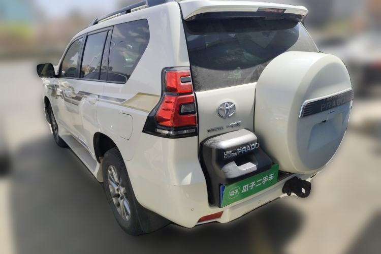 Used Toyota Prado 2018 3.5L Automatic TX-L with Rear-Mounted Spare Tire Rear Left 45 Deg