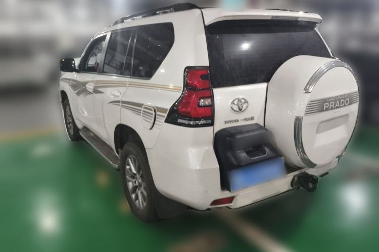 Used Toyota Prado 2018 3.5L Automatic TX-L with Rear-Mounted Spare Tire Rear Left 45 Deg