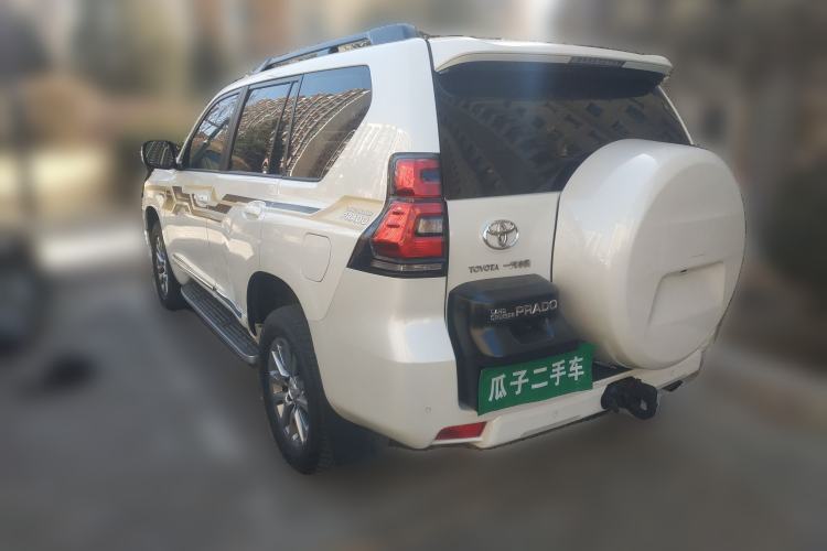 Used Toyota Prado 2018 3.5L Automatic TX-L NAVI with Rear-Mounted Spare Tire Rear Left 45 Deg
