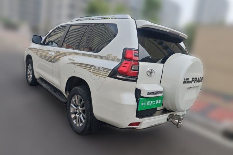 Used Toyota Prado 2018 4.0L TXL Nine Airbags External Mount – Middle East Version Rear Left 45 Deg