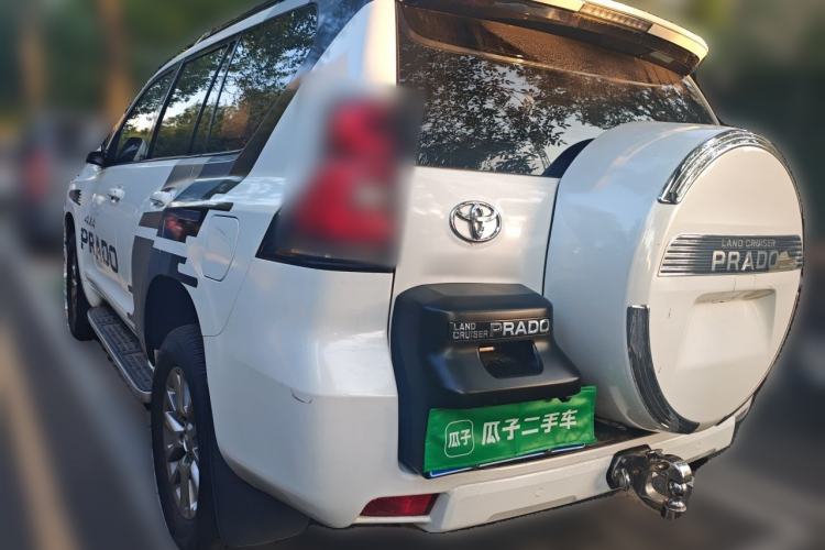 Used Toyota Prado 2018 3.5L Automatic TX-L with Rear-Mounted Spare Tire Rear Left 45 Deg