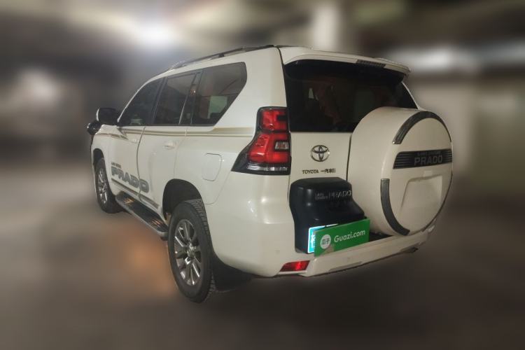 Used Toyota Prado 2018 3.5L Automatic TX-L with Rear-Mounted Spare Tire Rear Left 45 Deg
