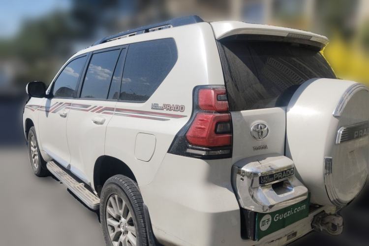Used Toyota Prado 2018 3.5L Automatic TX-L with Rear-Mounted Spare Tire Rear Left 45 Deg