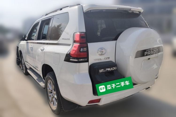 Used Toyota Prado 2018 3.5L Automatic TX-L with Rear-Mounted Spare Tire Rear Left 45 Deg