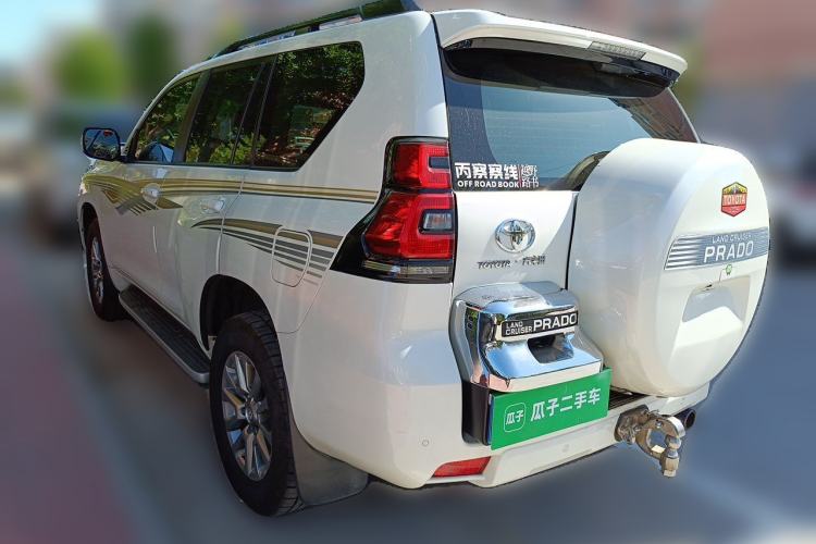 Used Toyota Prado 2018 3.5L Automatic TX-L NAVI with Rear-Mounted Spare Tire Rear Left 45 Deg