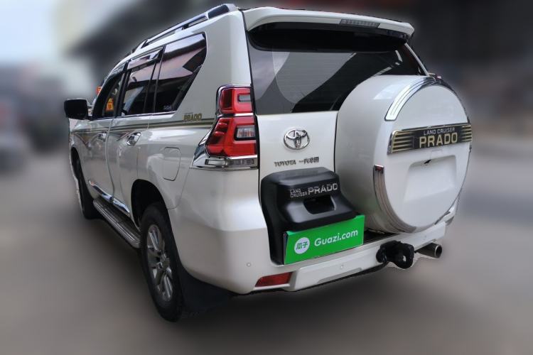 Used Toyota Prado 2018 3.5L Automatic TX-L NAVI with Rear-Mounted Spare Tire Rear Left 45 Deg