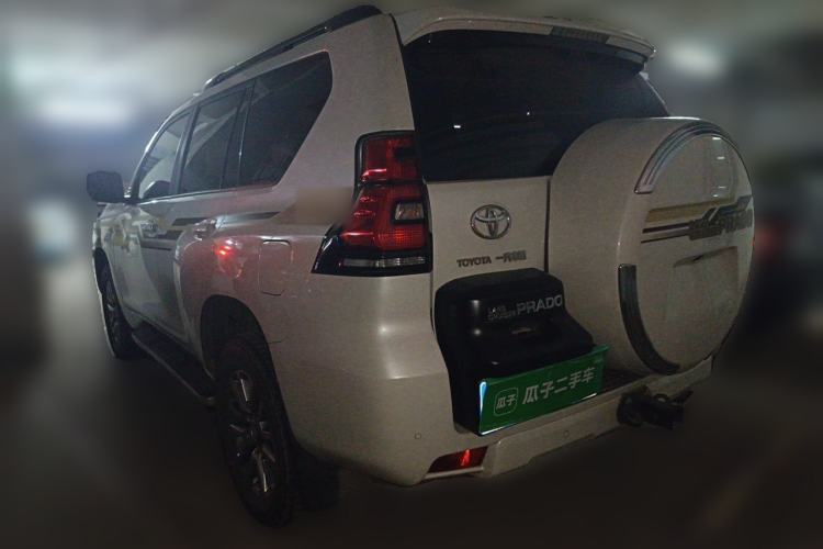 Used Toyota Prado 2018 3.5L Automatic TX-L with Rear-Mounted Spare Tire Rear Left 45 Deg