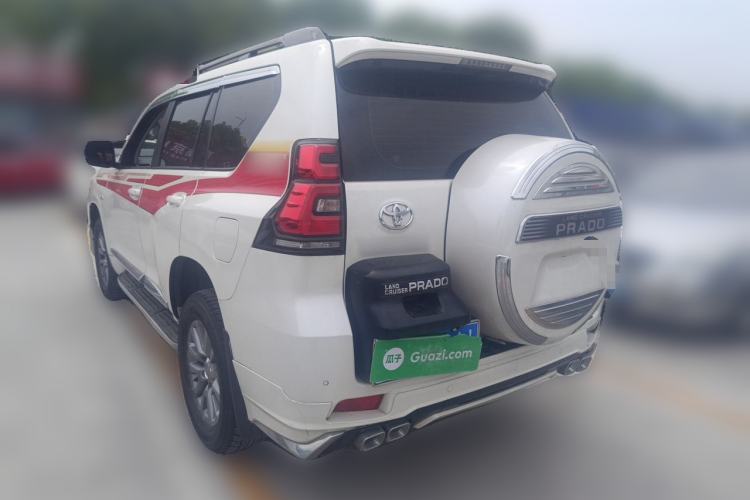 Used Toyota Prado 2018 3.5L Automatic TX-L with Rear-Mounted Spare Tire Rear Left 45 Deg