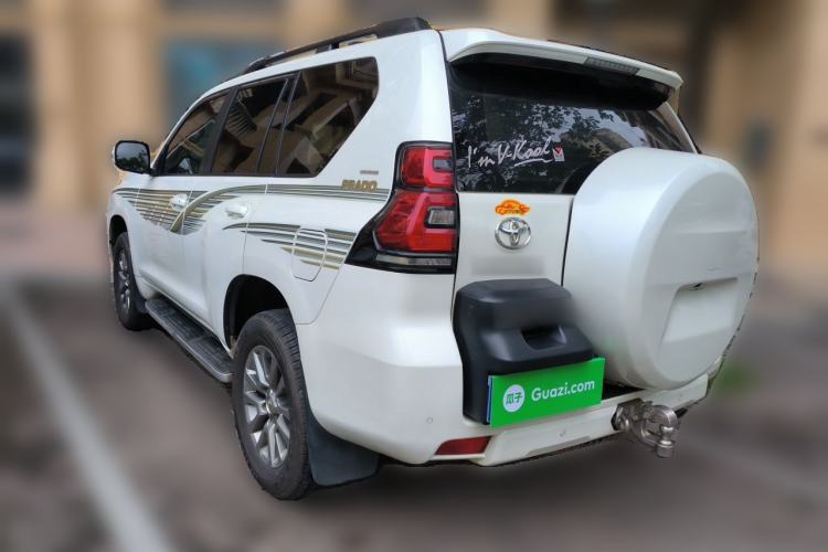 Used Toyota Prado 2018 3.5L Automatic TX-L NAVI with Rear-Mounted Spare Tire Rear Left 45 Deg