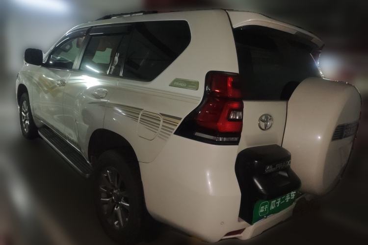 Used Toyota Prado 2018 3.5L Automatic TX-L with Rear-Mounted Spare Tire Rear Left 45 Deg