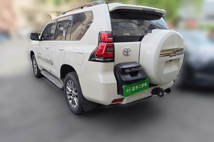 Used Toyota Prado 2018 3.5L Automatic TX-L with Rear-Mounted Spare Tire Rear Left 45 Deg