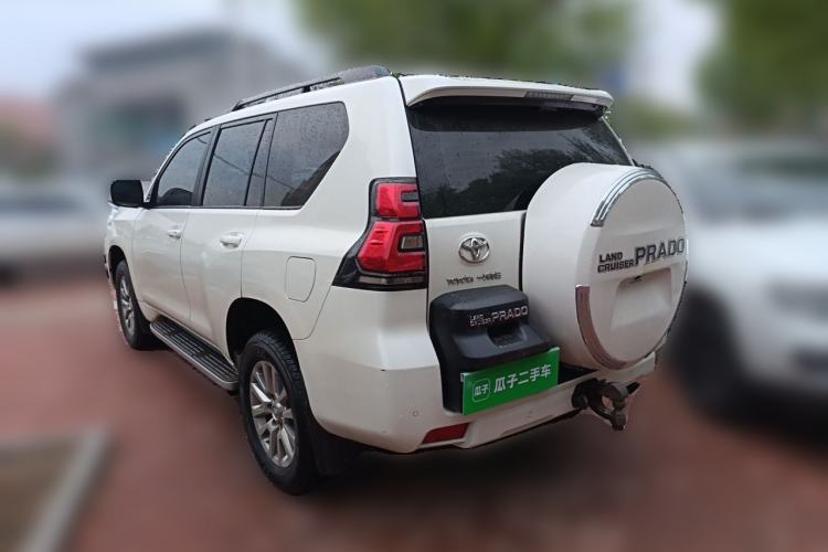 Used Toyota Prado 2018 3.5L Automatic TX-L with Rear-Mounted Spare Tire Rear Left 45 Deg