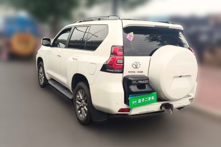 Used Toyota Prado 2018 3.5L Automatic TX-L NAVI with Rear-Mounted Spare Tire Rear Left 45 Deg