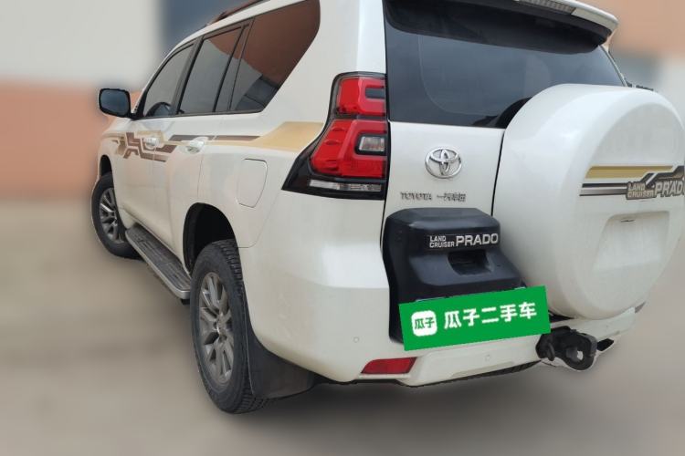 Used Toyota Prado 2018 3.5L Automatic TX-L with Rear-Mounted Spare Tire Rear Left 45 Deg